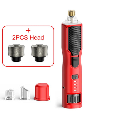 Pet Electric Nail Grinder Rechargeable Dog Paw Grooming Nail Clipper LED Light 7 Speeds Adjustable Cat Claw Nail Grinder