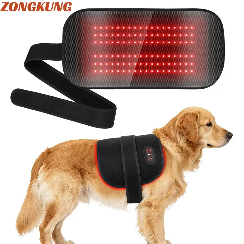 108Leds Red Light Therapy Pad for Pet Infrared Light Therapy Portable Mat for Dogs and Cats Joint & Back Arthritis Pain Relief