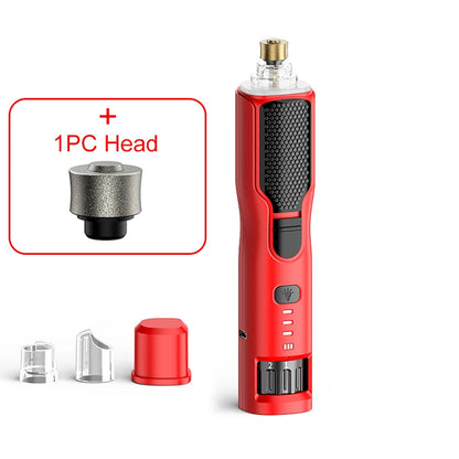Pet Electric Nail Grinder Rechargeable Dog Paw Grooming Nail Clipper LED Light 7 Speeds Adjustable Cat Claw Nail Grinder