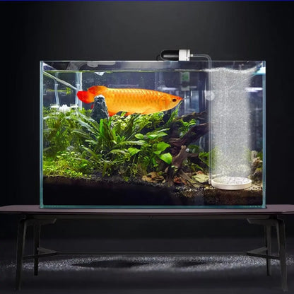 Pettime Nano Bubble Aquarium Air Stone Kit, 2-Inch Fine Bubble Diffuser Disc with 3W Quiet USB Air Pump, 6.6-Ft Tubing, Adjustable Flow Valve, Suction Cups and Reinforced ABS Inlet for Freshwater Fish Tank Aeration, Complete Set for Fish Keepers