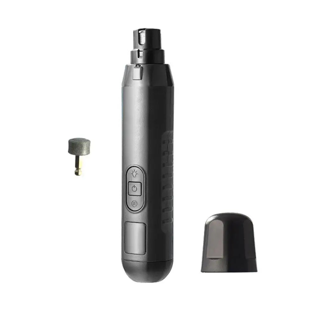 Electric Pet Nail Grinder 5 Speed, Low Noise, Rechargeable for Dogs & Cats, Professional Pet Nail Trimmer Grooming Tool