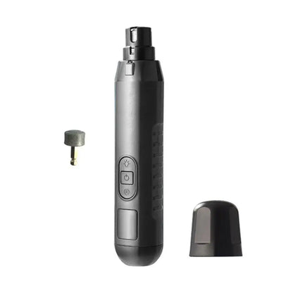 Electric Pet Nail Grinder 5 Speed, Low Noise, Rechargeable for Dogs & Cats, Professional Pet Nail Trimmer Grooming Tool