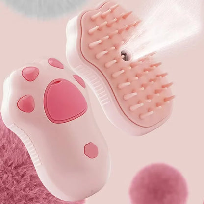 3 in 1 Pet Brush Cat Steam Brush Comb Dog Brush Electric Spray Cat Hair Brushes