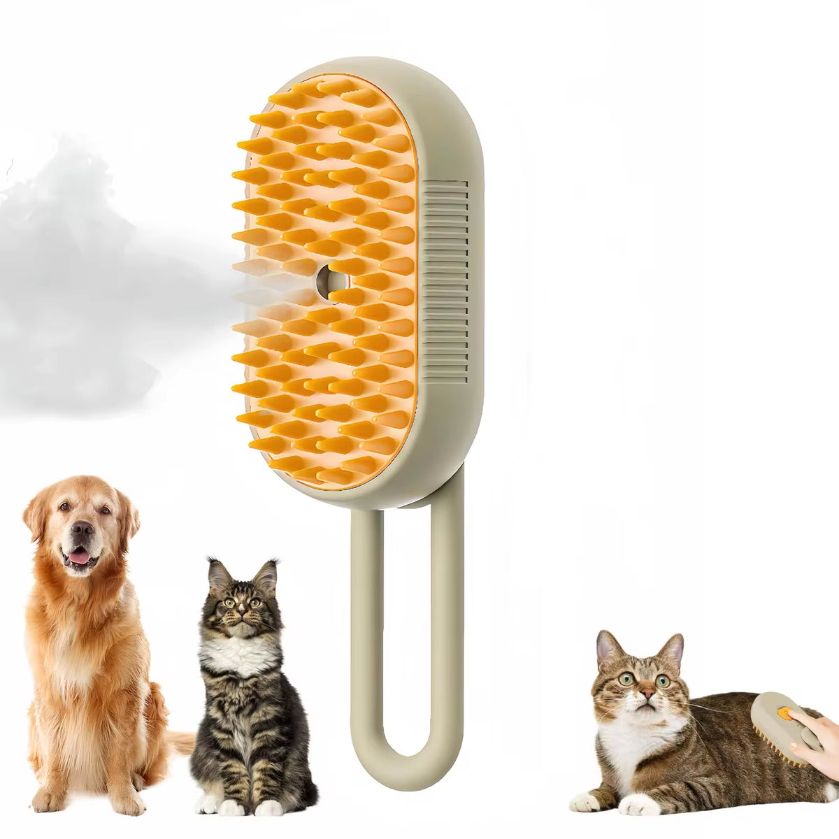 3 in 1 Pet Brush Cat Steam Brush Comb Dog Brush Electric Spray Cat Hair Brushes